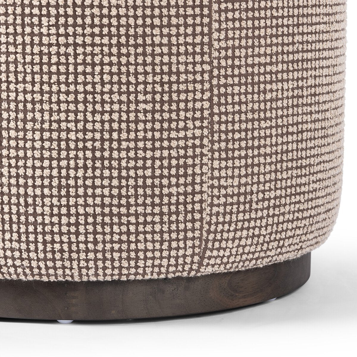 Kyrell Round Ottoman