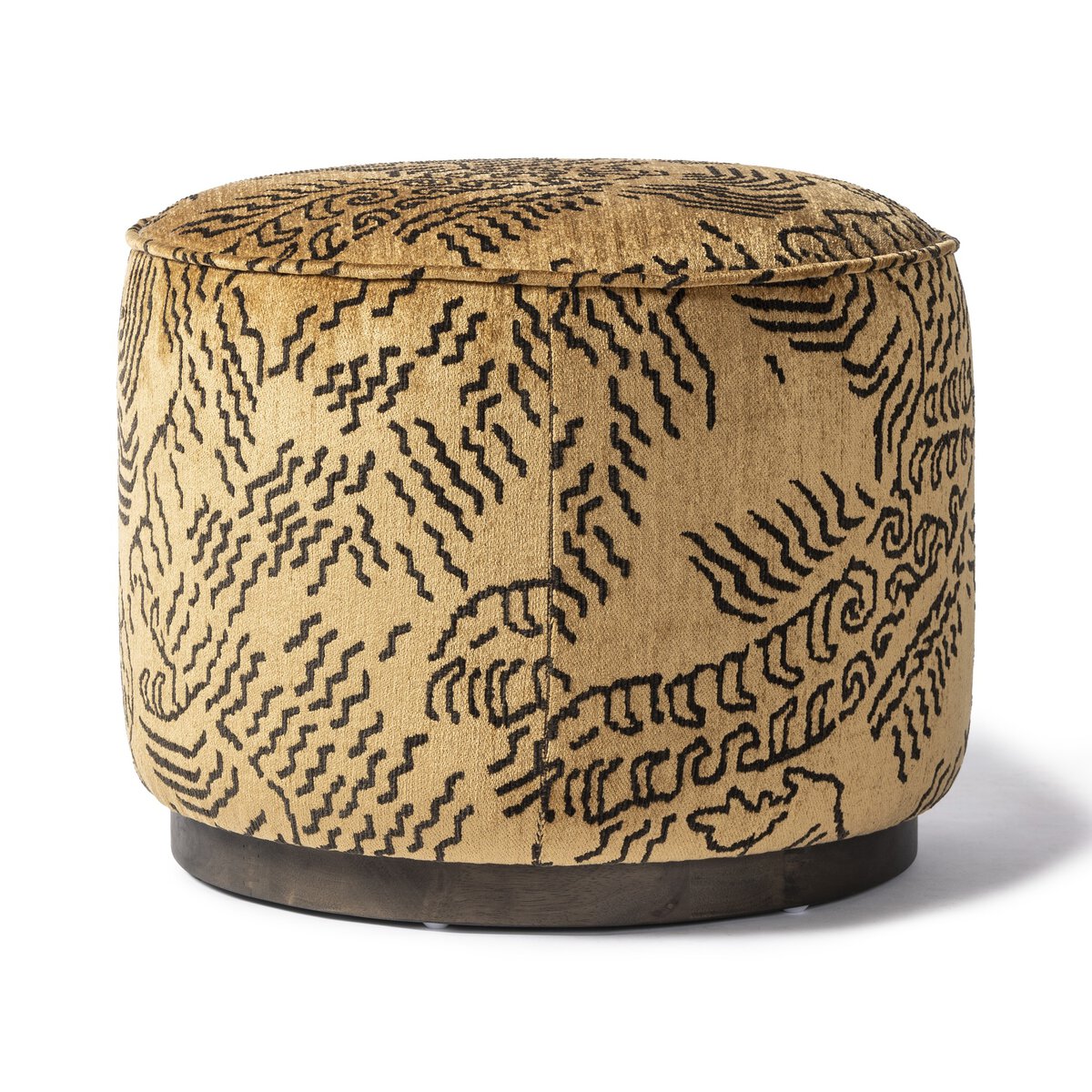 Kyrell Round Ottoman