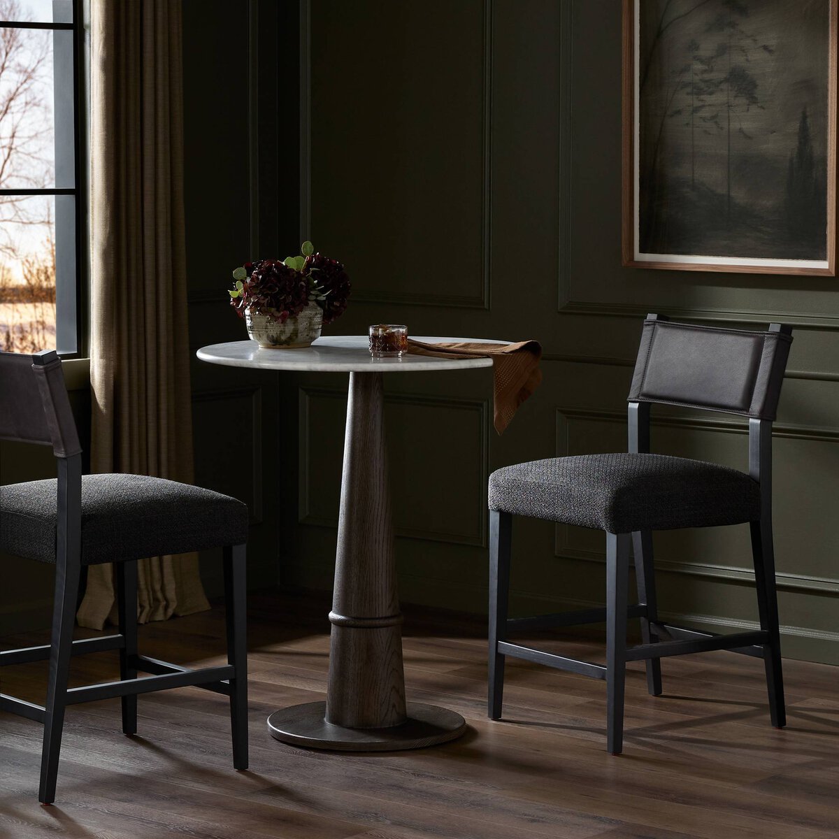 Cedar Bar + Counter Stool