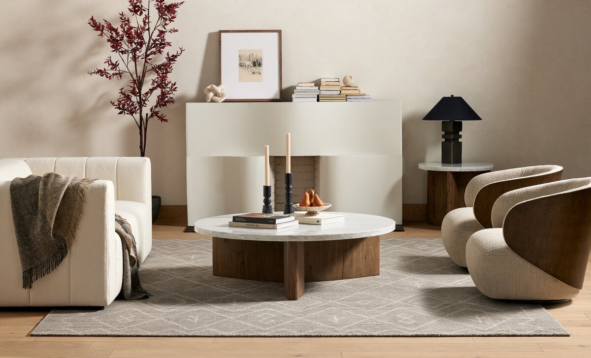 Larkspur Channeled Sofa
