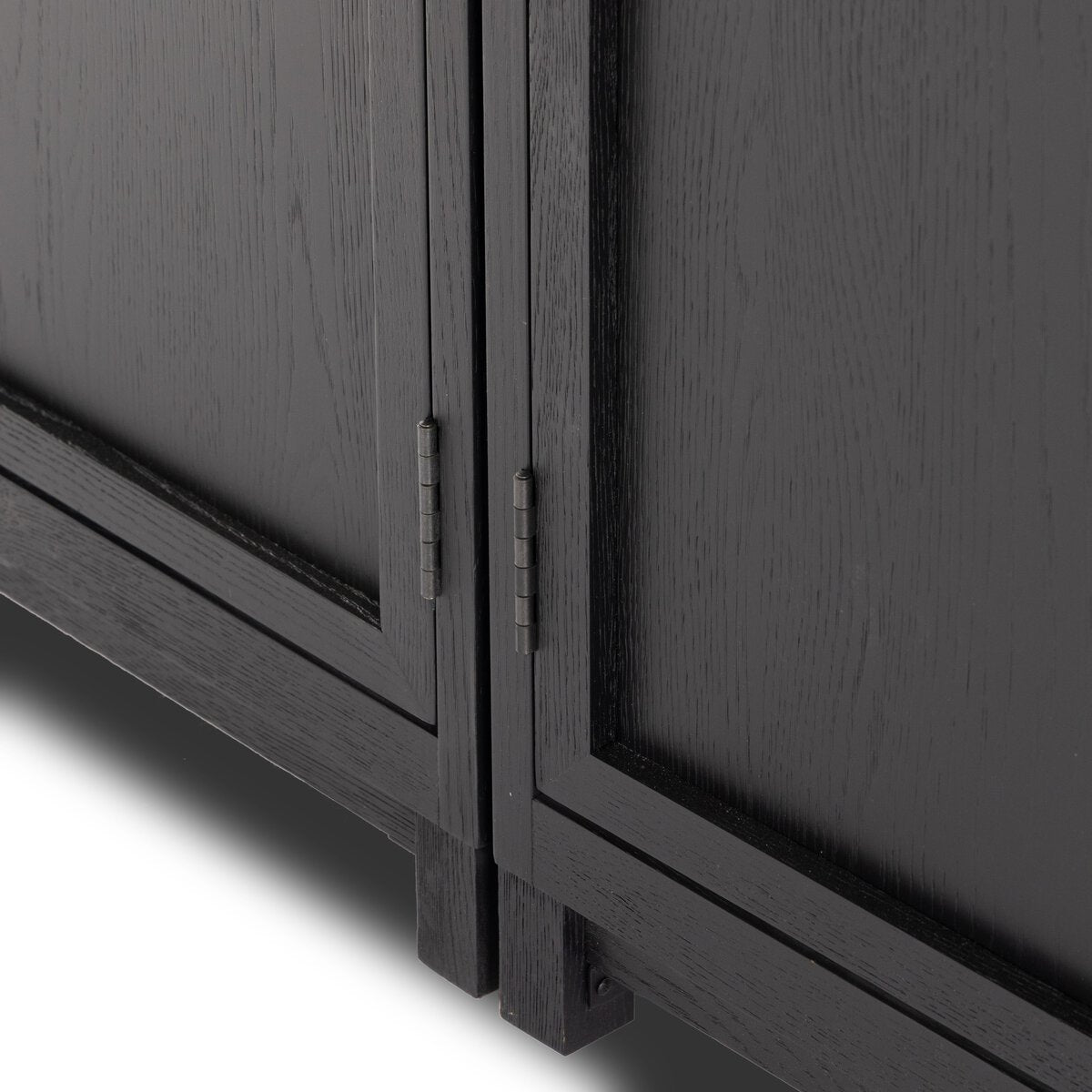 Lowry Panel and Glass Door Double Cabinet