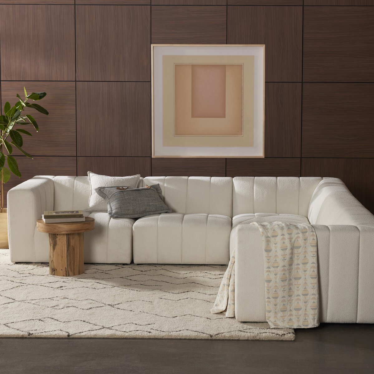 Larkspur: Channeled 2, 3, 5, or 6-Piece Sectional