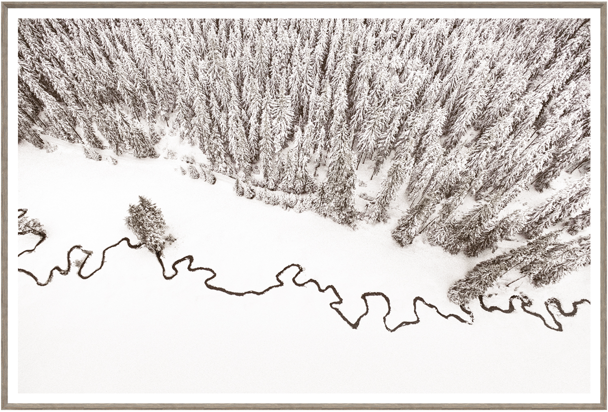 Aerial Stream Line I (Various Sizes)