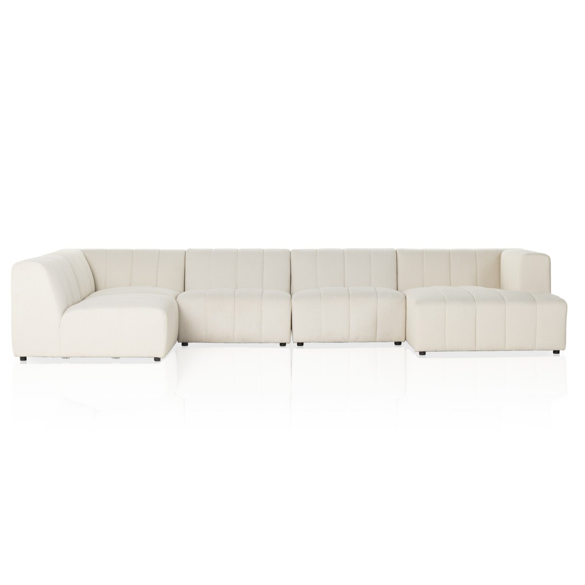 Larkspur: Channeled 2, 3, 5, or 6-Piece Sectional