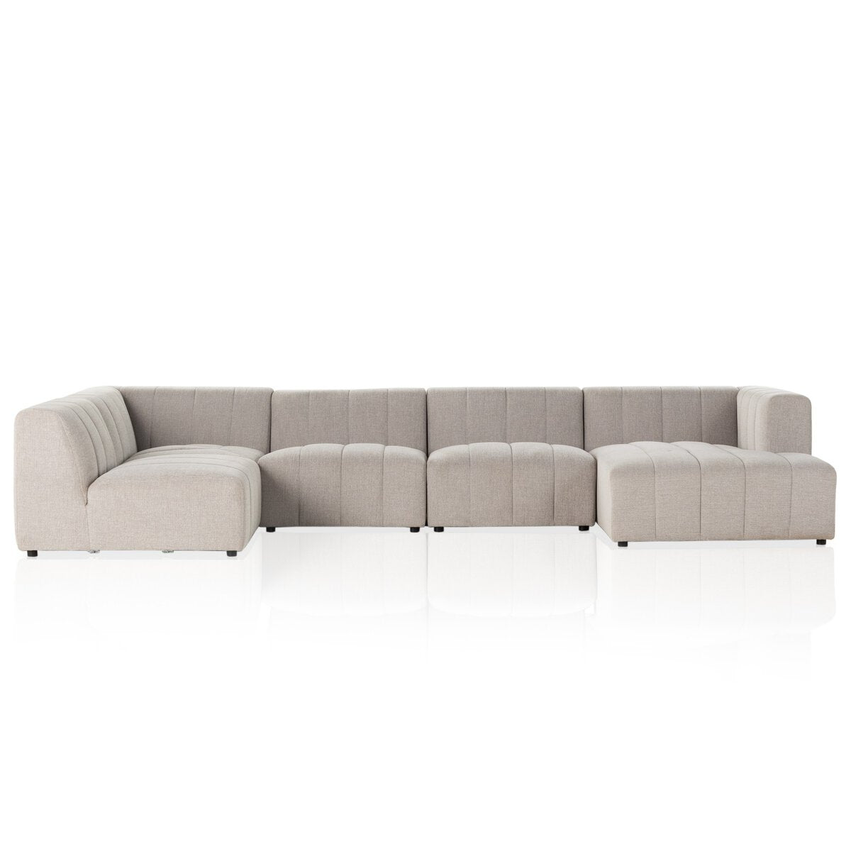 Larkspur: Channeled 2, 3, 5, or 6-Piece Sectional