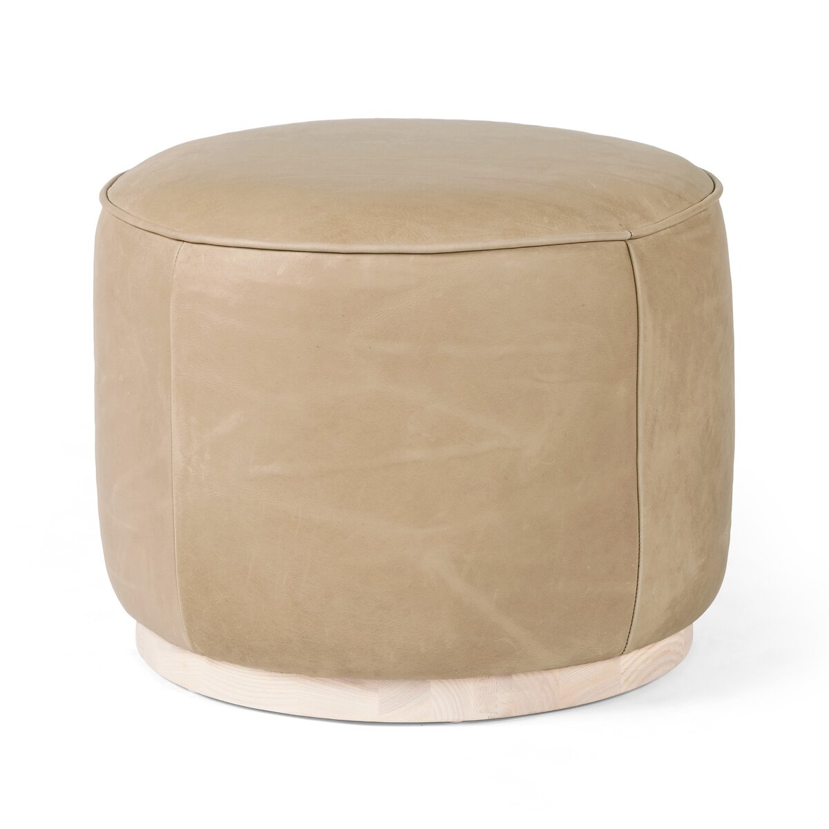 Kyrell Round Ottoman