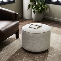 Kyrell Round Ottoman