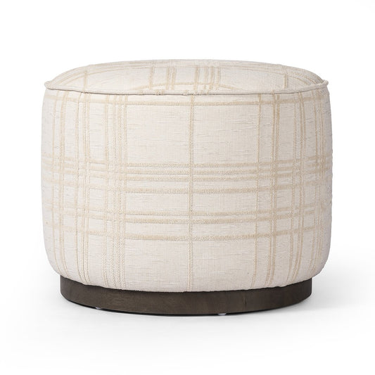Kyrell Round Ottoman