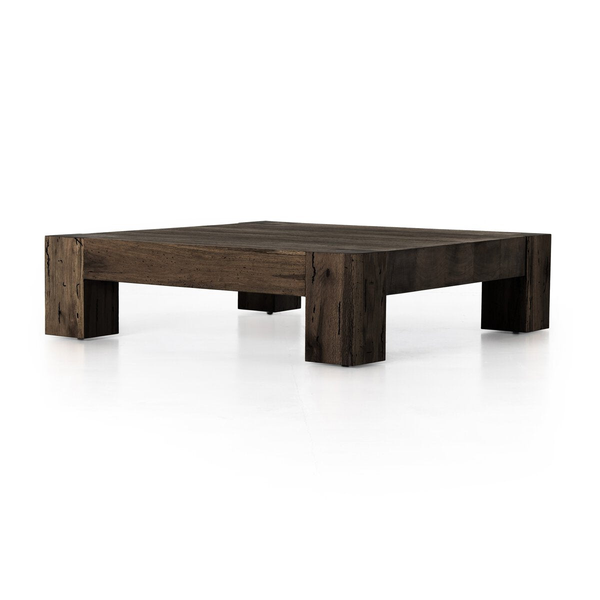 Redwood 55" Square Coffee Table