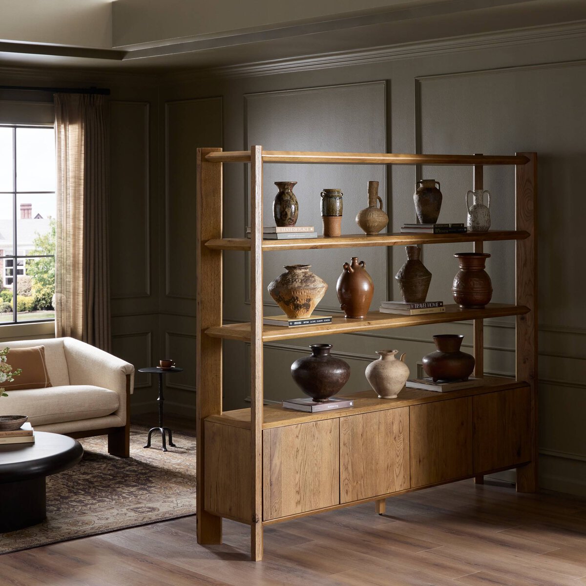 Edgemont Wide Bookshelf