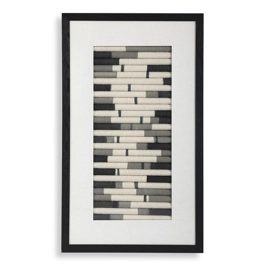 Flaxen Scroll Shadow Box