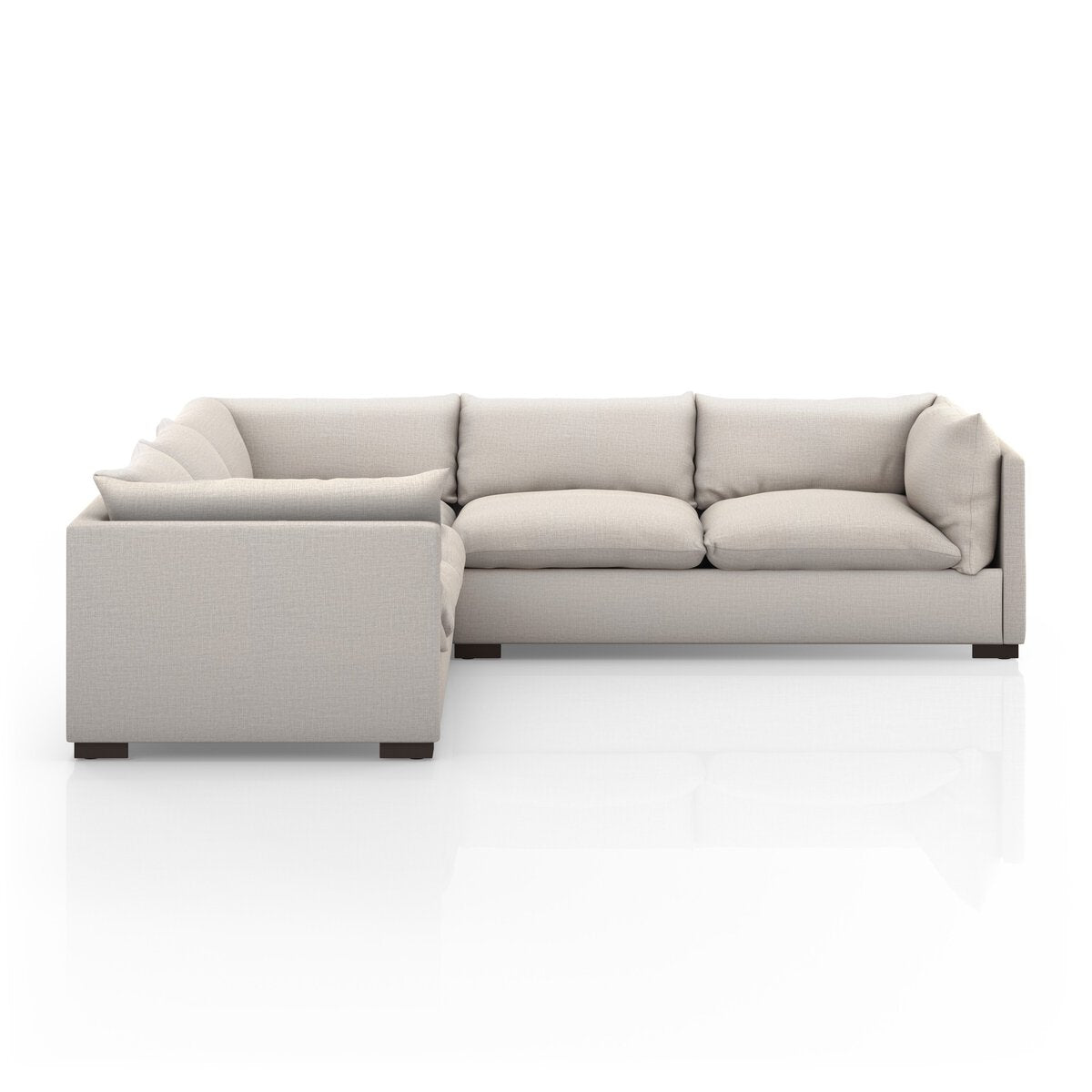 Golden 3-Piece Sectional