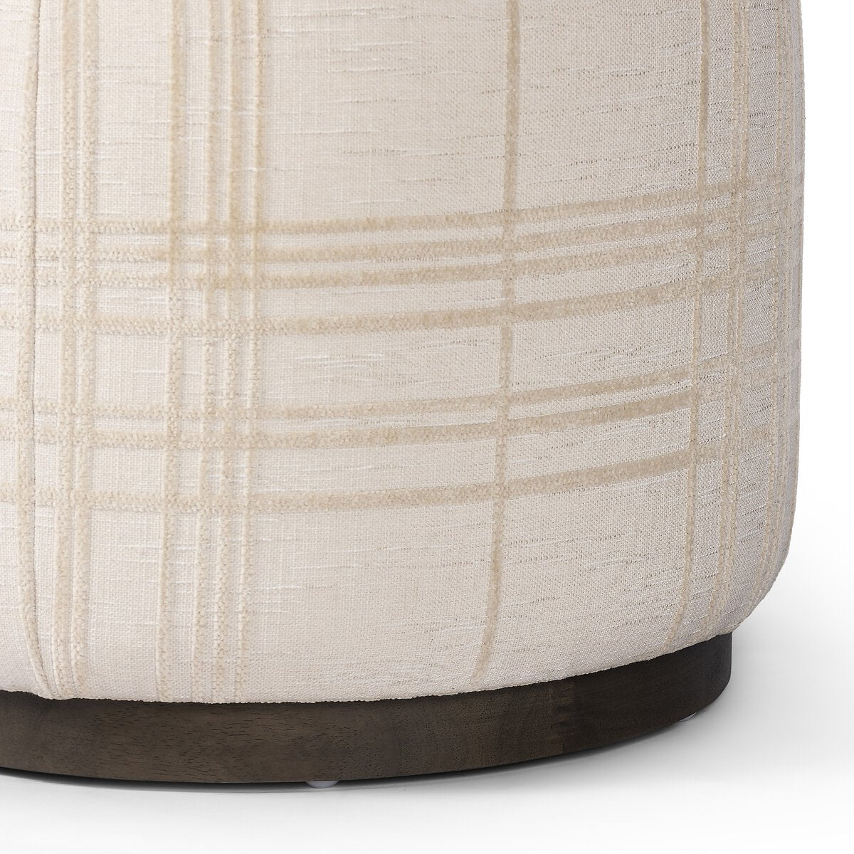 Kyrell Round Ottoman