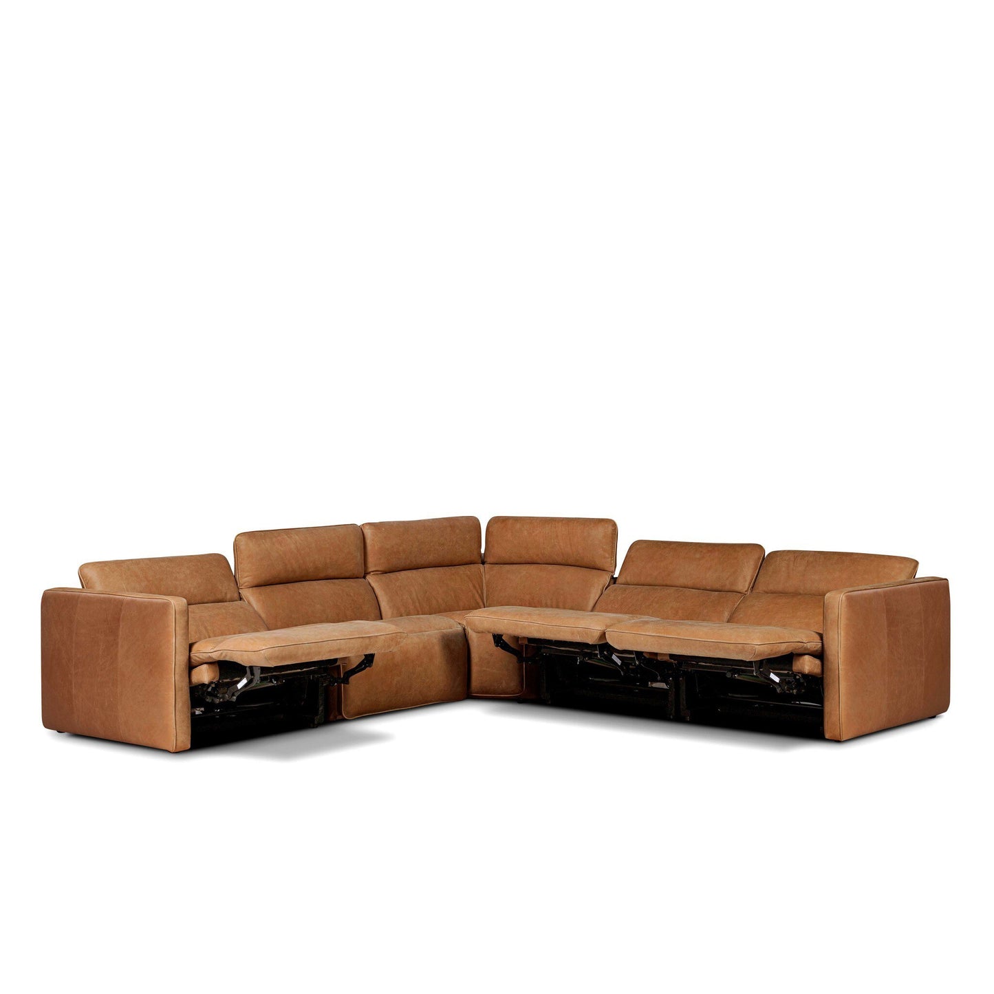 Kenlee Power Recliner 5Pc Sectional
