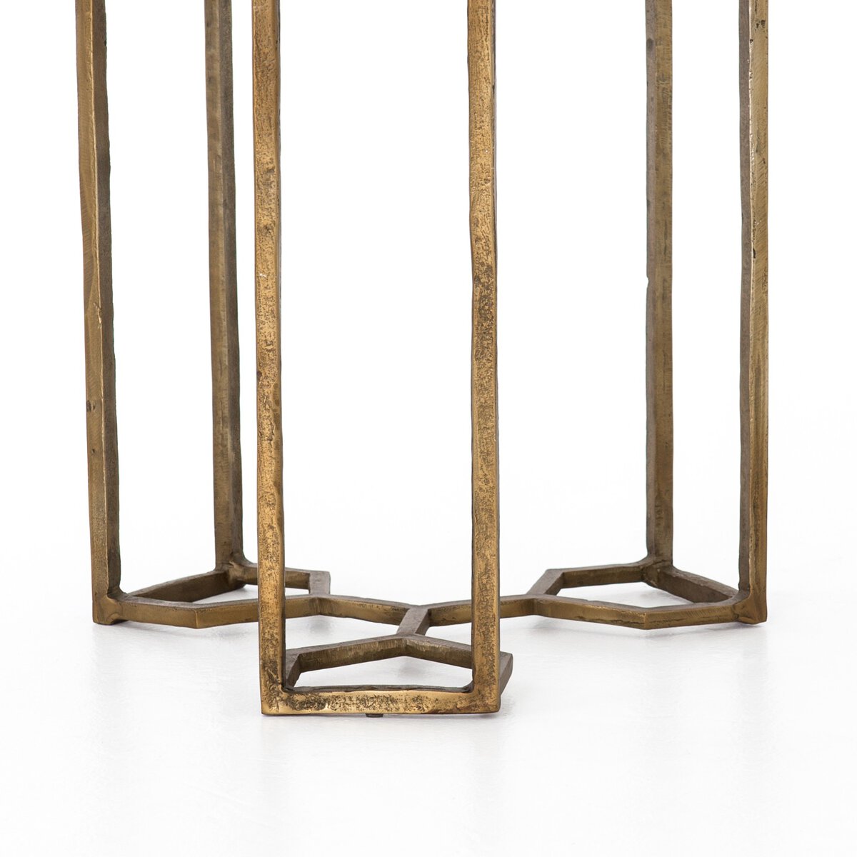 Snowberry Marble End Table