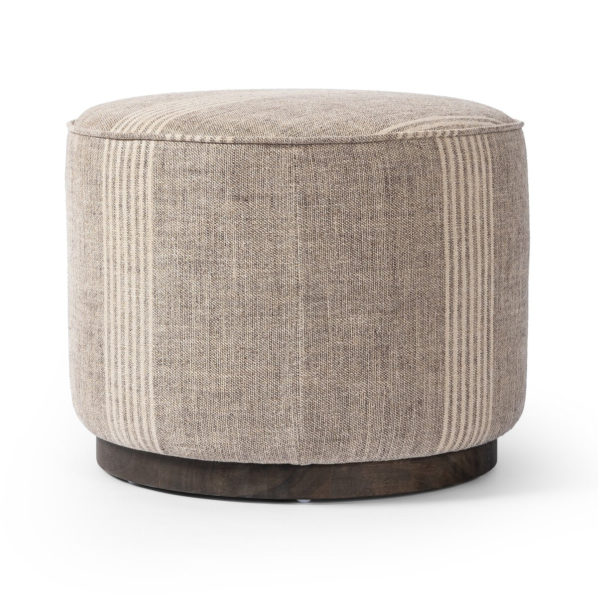 Kyrell Round Ottoman