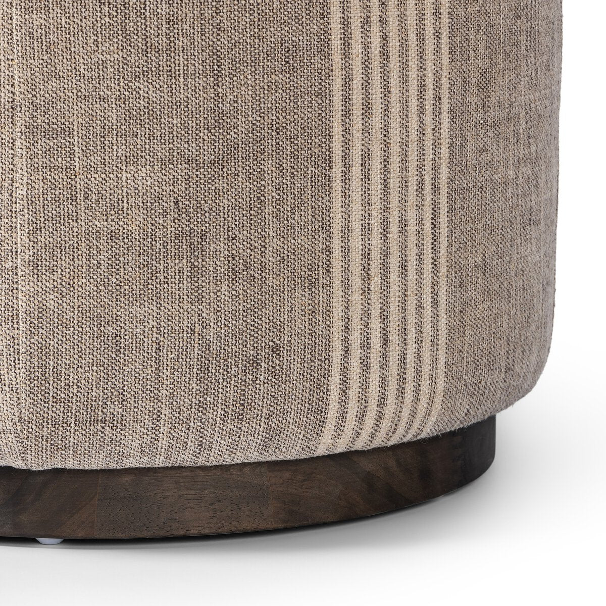 Kyrell Round Ottoman