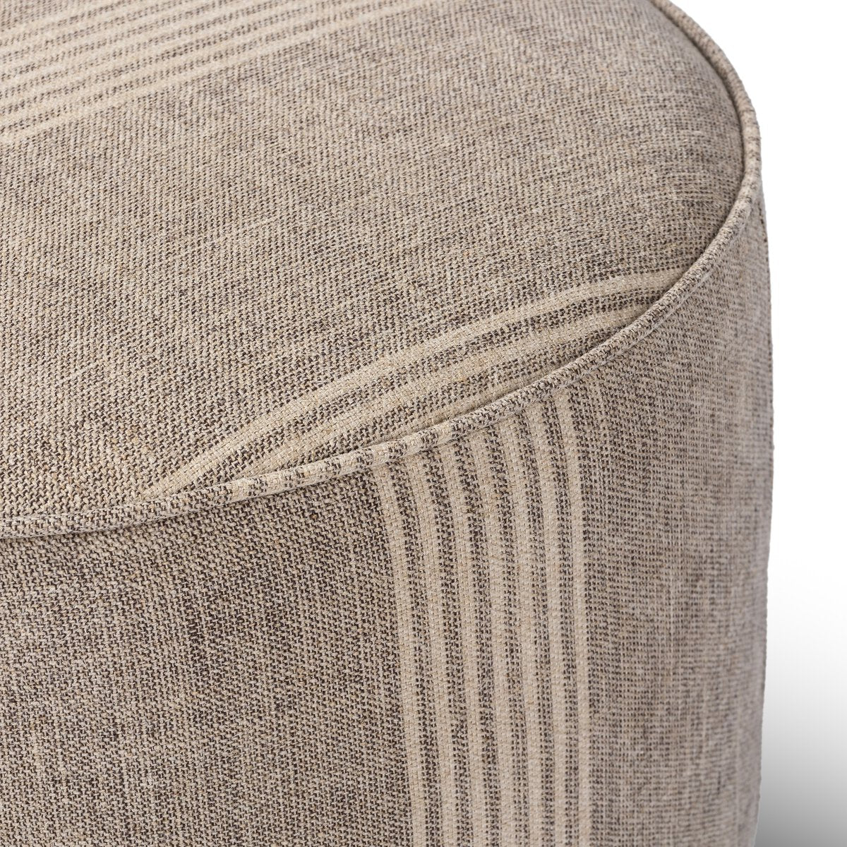 Kyrell Round Ottoman