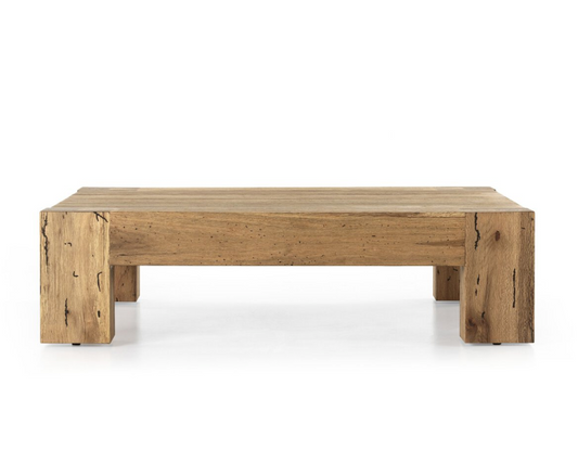 Redwood 55" Square Coffee Table