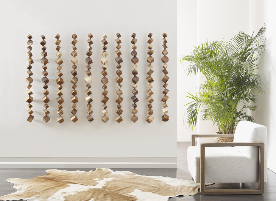 Dice Wall Art, Chamcha Wood