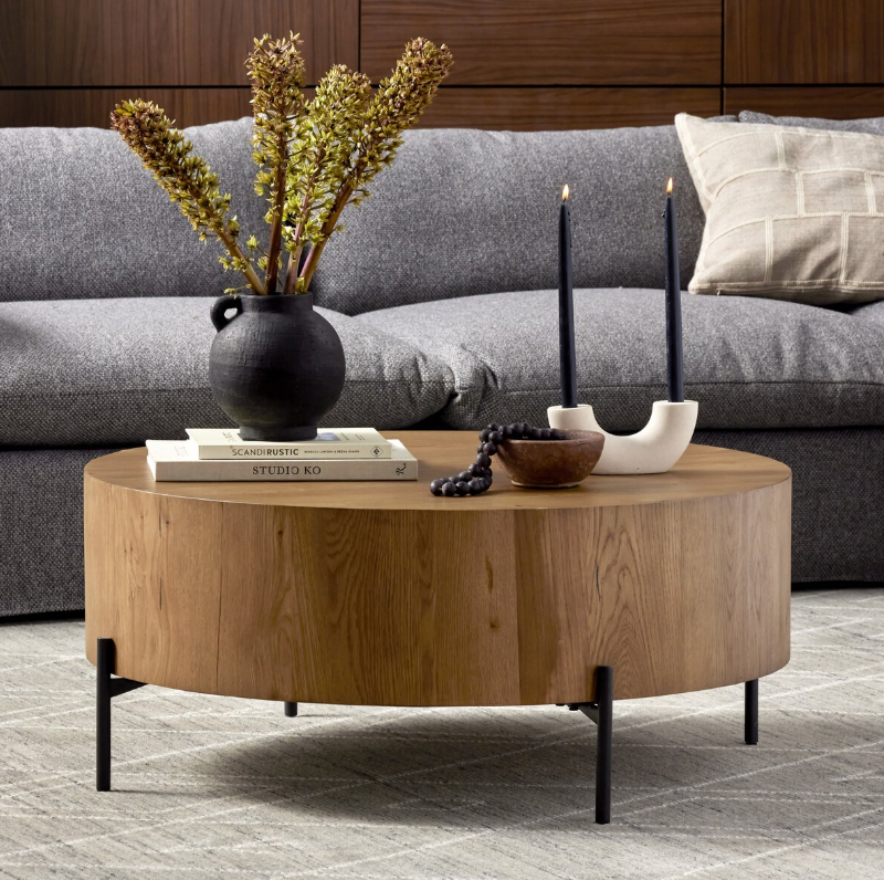Eaton Drum Coffee Table