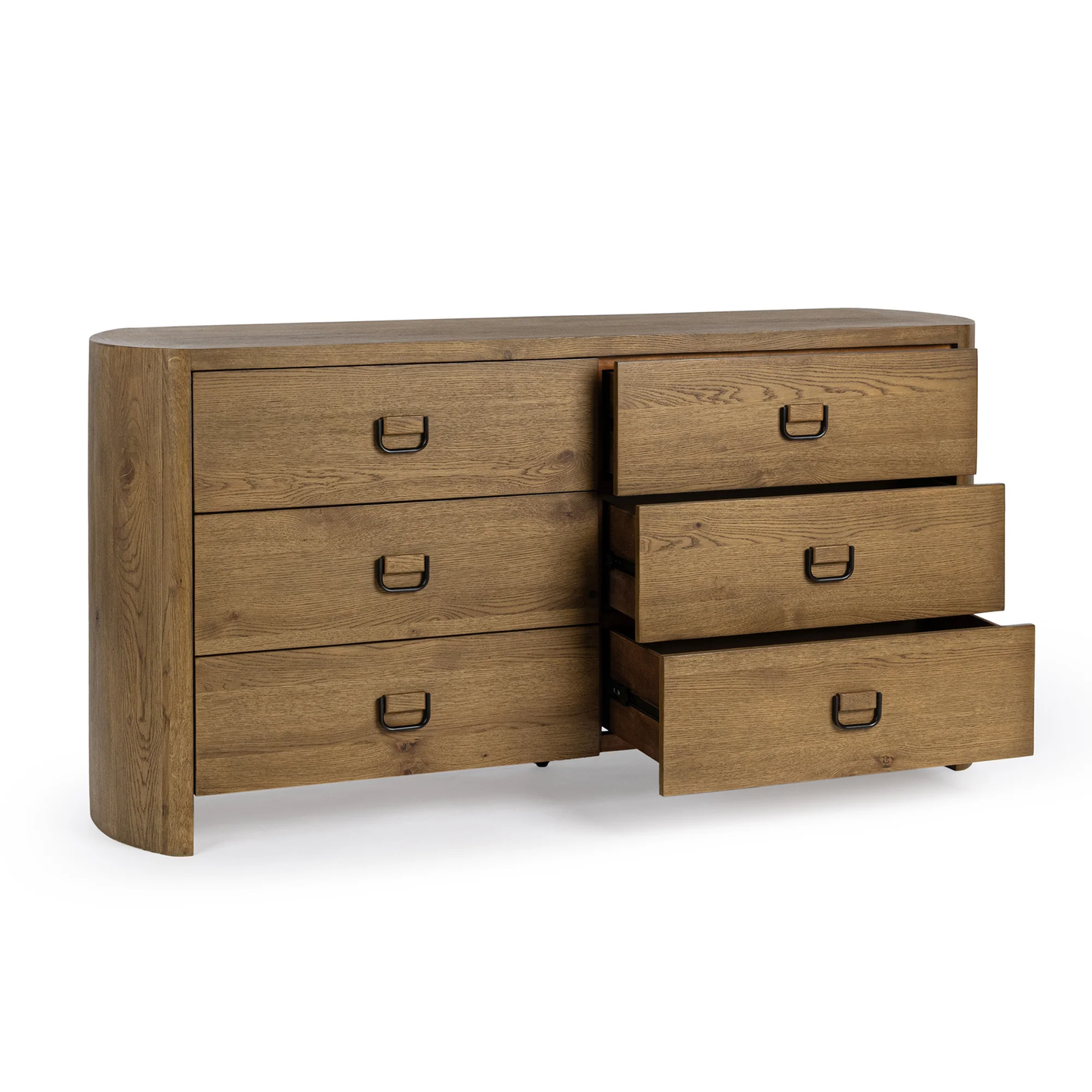 Kyrie 6 Drawer Dresser | Tawny Brown