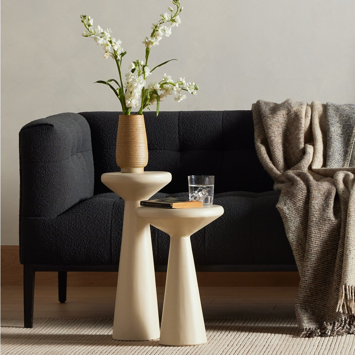 Ravine Concrete Accent Tables